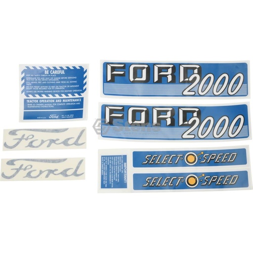 [ST-1115-1538] Stens  1115-1538   
 Atlantic Quality Parts Decal Set