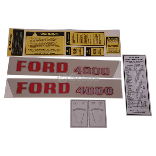 [ST-1115-1543] Stens  1115-1543   
 Atlantic Quality Parts Decal Set
