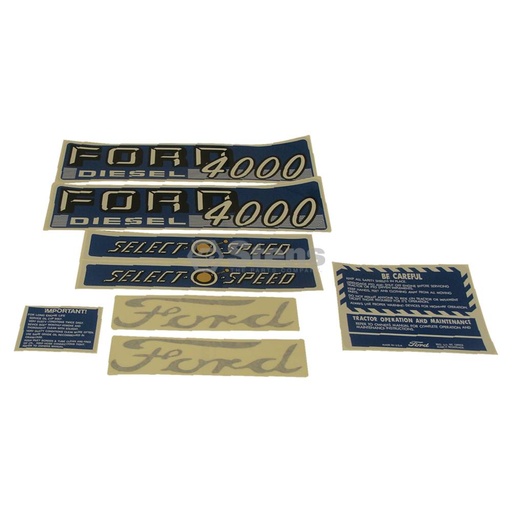 [ST-1115-1546] Stens  1115-1546   
 Atlantic Quality Parts Decal Set