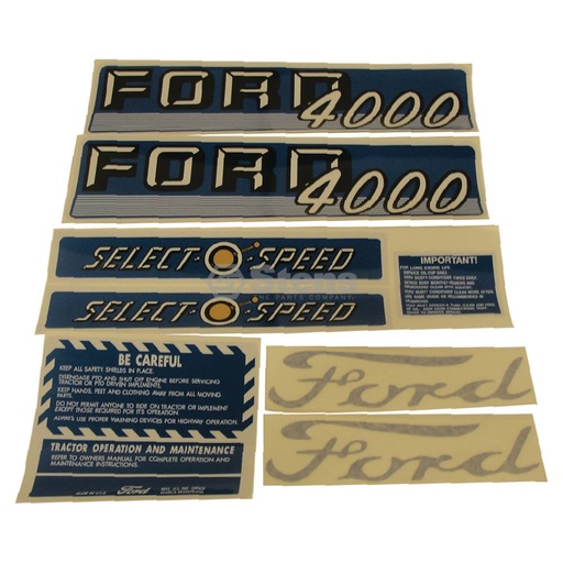 [ST-1115-1550] Stens  1115-1550   
 Atlantic Quality Parts Decal Set