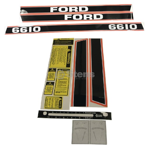 [ST-1115-1560] Stens  1115-1560   
 Atlantic Quality Parts Decal Set