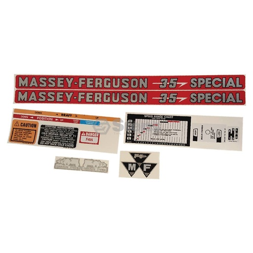 [ST-1215-1038] Stens  1215-1038   
 Atlantic Quality Parts Decal Set
