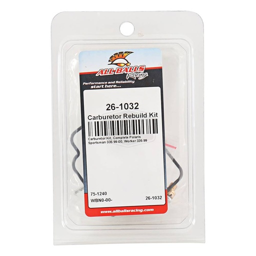 [ST-26-1032] Stens  26-1032   
 All Balls Racing Carburetor Rebuild Kit
