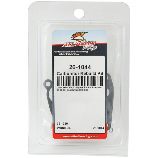 [ST-26-1044] Stens  26-1044   
 All Balls Racing Carburetor Rebuild Kit