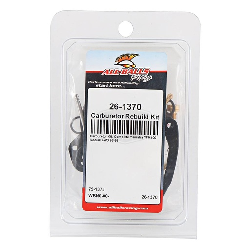 [ST-26-1370] Stens  26-1370   
 All Balls Racing Carburetor Rebuild Kit
