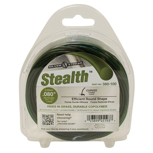 [ST-380-100] Stens  380-100   
 Silver Streak Stealth Trimmer Line
