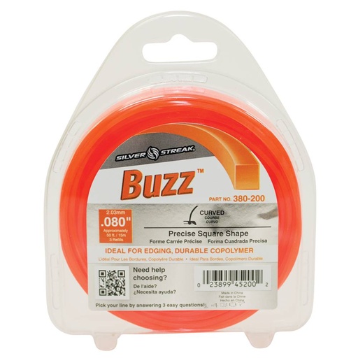[ST-380-200] Stens  380-200   
 Silver Streak Buzz Trimmer Line