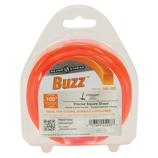 [ST-380-202] Stens  380-202   
 Silver Streak Buzz Trimmer Line
