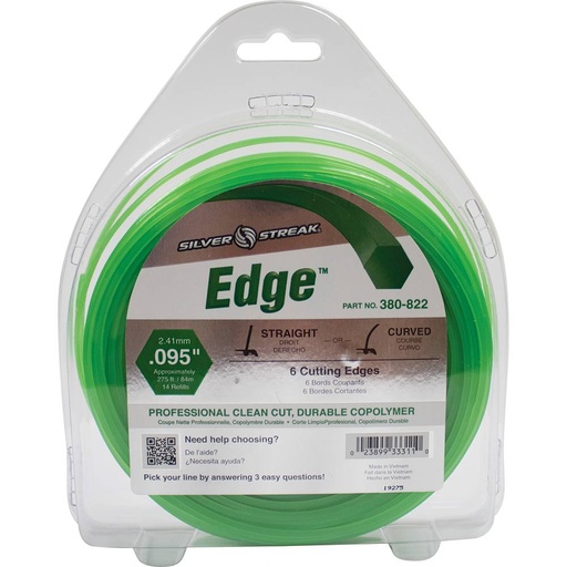 [ST-380-822] Stens  380-822   
 Silver Streak Edge Trimmer Line