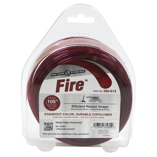 [ST-380-613] Stens  380-613   
 Silver Streak Fire Trimmer Line