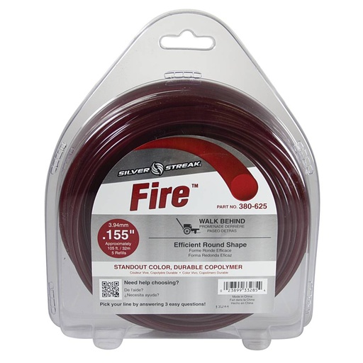 [ST-380-625] Stens  380-625   
 Silver Streak Fire Trimmer Line
