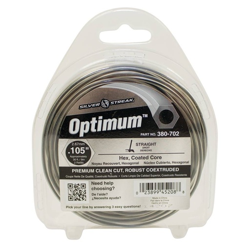 [ST-380-702] Stens  380-702   
 Silver Streak Optimum Trimmer Line