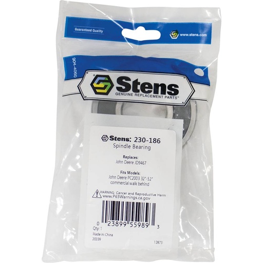 [ST-230-186] Stens 230-186 
  Stens Spindle Bearing